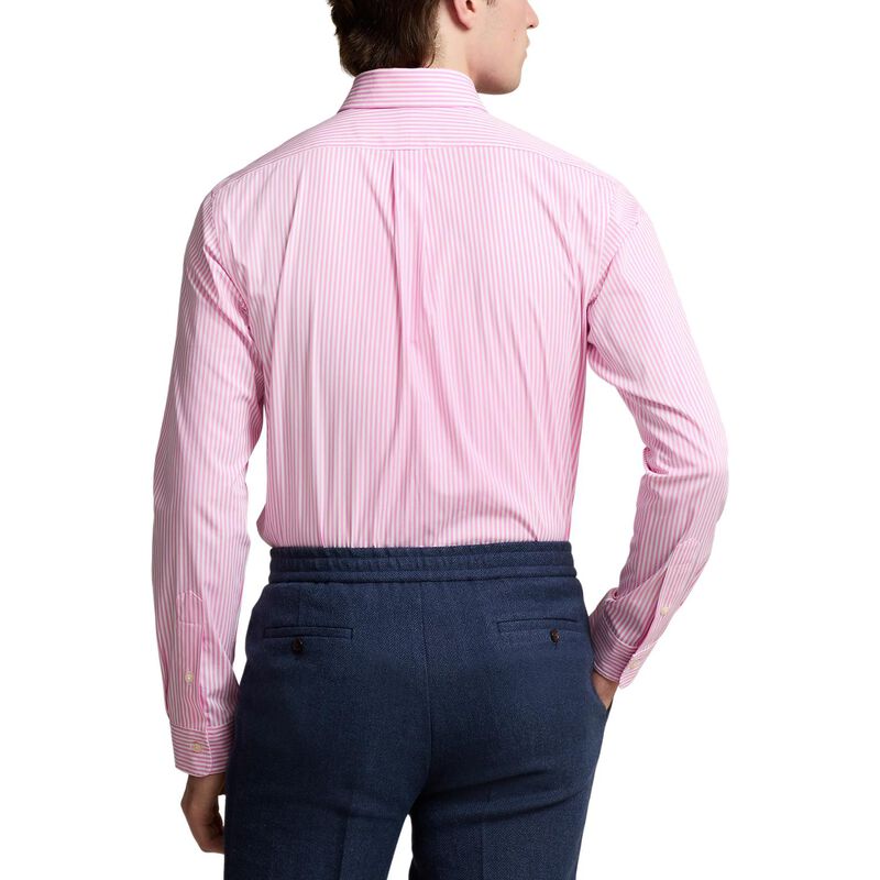Polo Ralph Lauren Slim Fit Striped Stretch Poplin Shirt image number 1